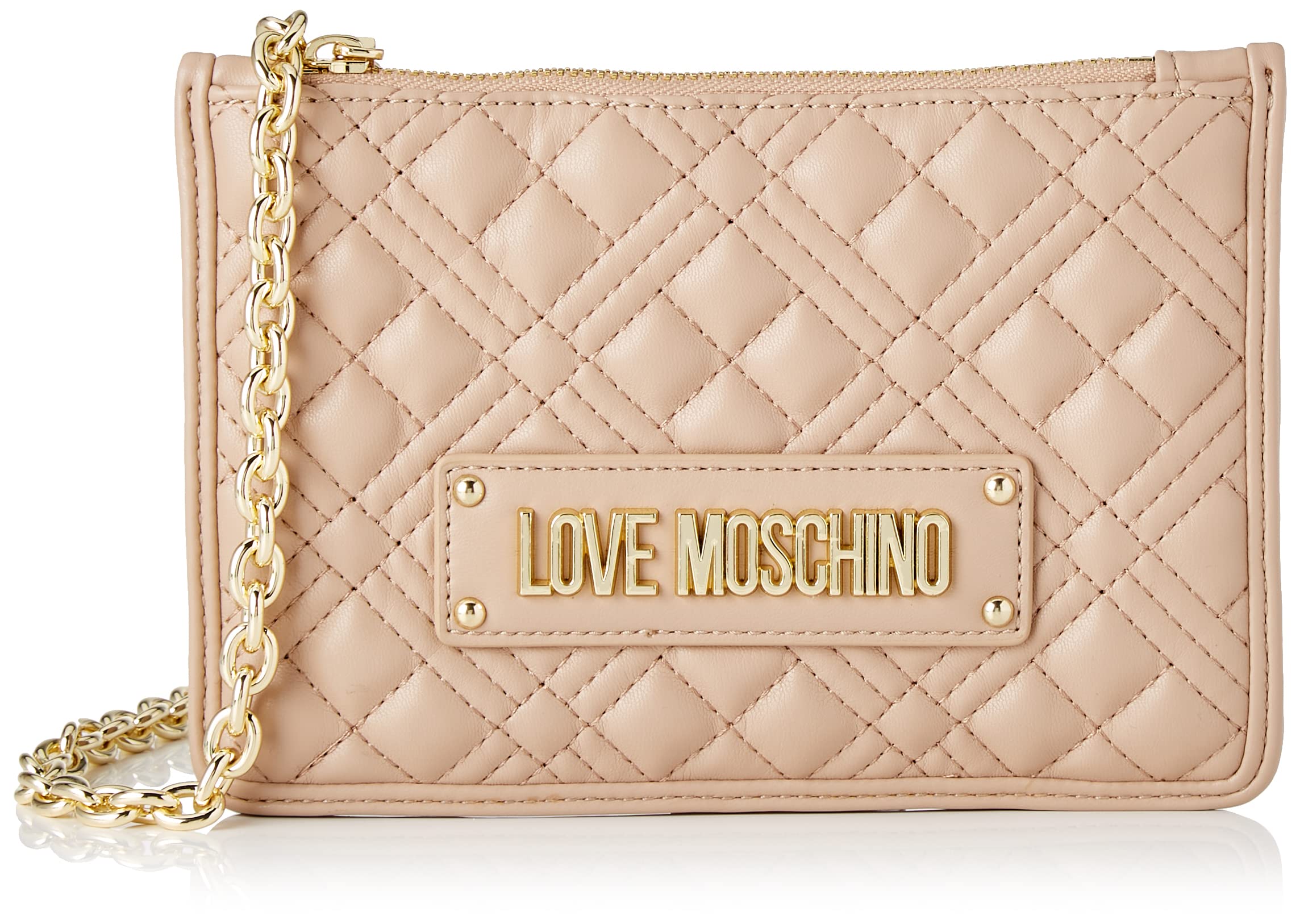 Love Moschino Damen Jc4317pp0fla0209 Umhängetasche, Taupe, Einheitsgröße