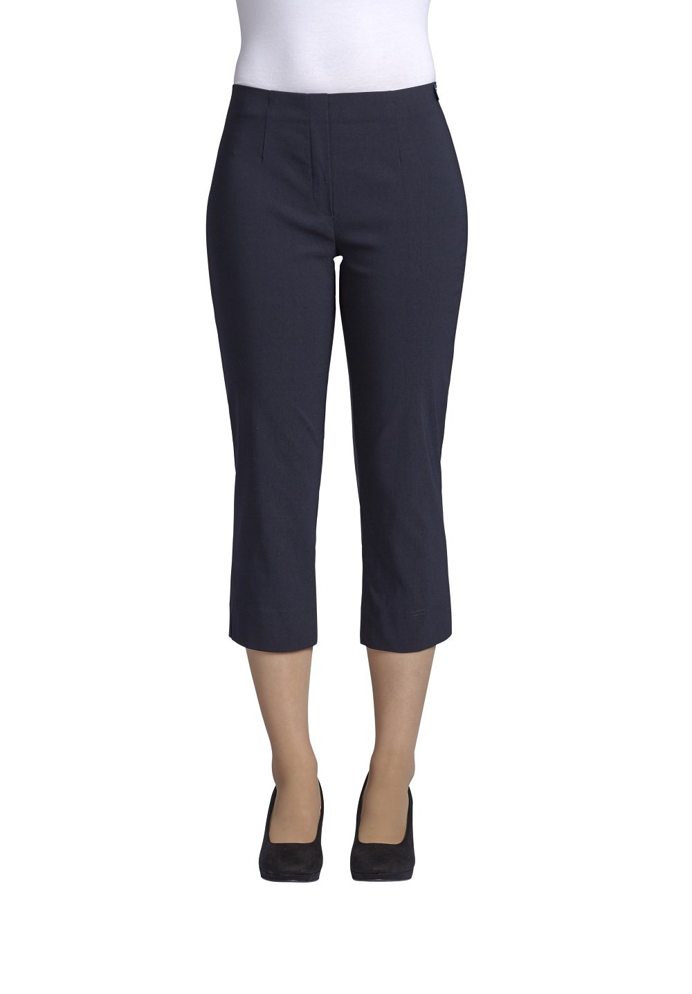 Robell Trousers Dreiviertel-Hose Marie 07 Gr. 40 EU, marine(69)