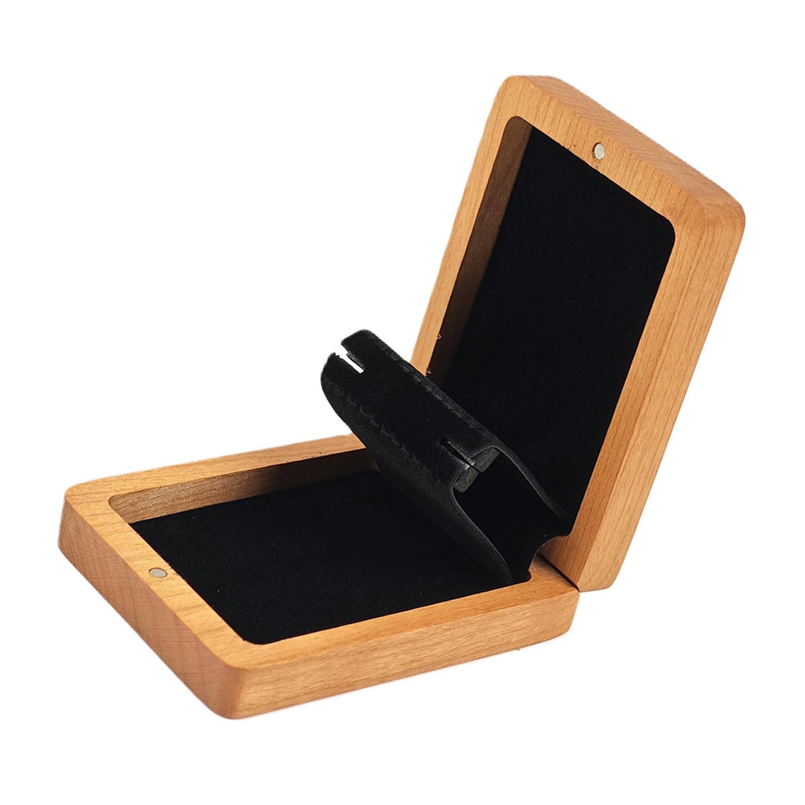 ZIDDAR Multifunktionale Schmuck Aufbewahrungsbox Elegante Ohrringe Box Schmuckschatulle Holz Schmuck Verpackungsbox Geeignet Für Ohrringe