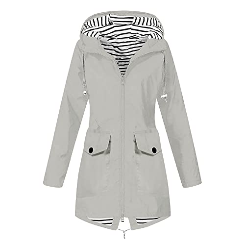 Übergangsjacke Damen Größe 50 Zip Hoodie Übergangsjacke mit Kapuze Regenjacke Wasserdicht Wasserdichte Regenjacke Wasserdicht Wasserdicht Regenmantel Durchsichtig Zip Hoodie Übergangsjacke Herb