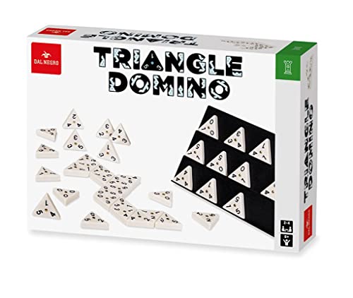 Dal Negro Dreiecksspiel Domino/Shangai, Mehrfarbig, 8001097539734