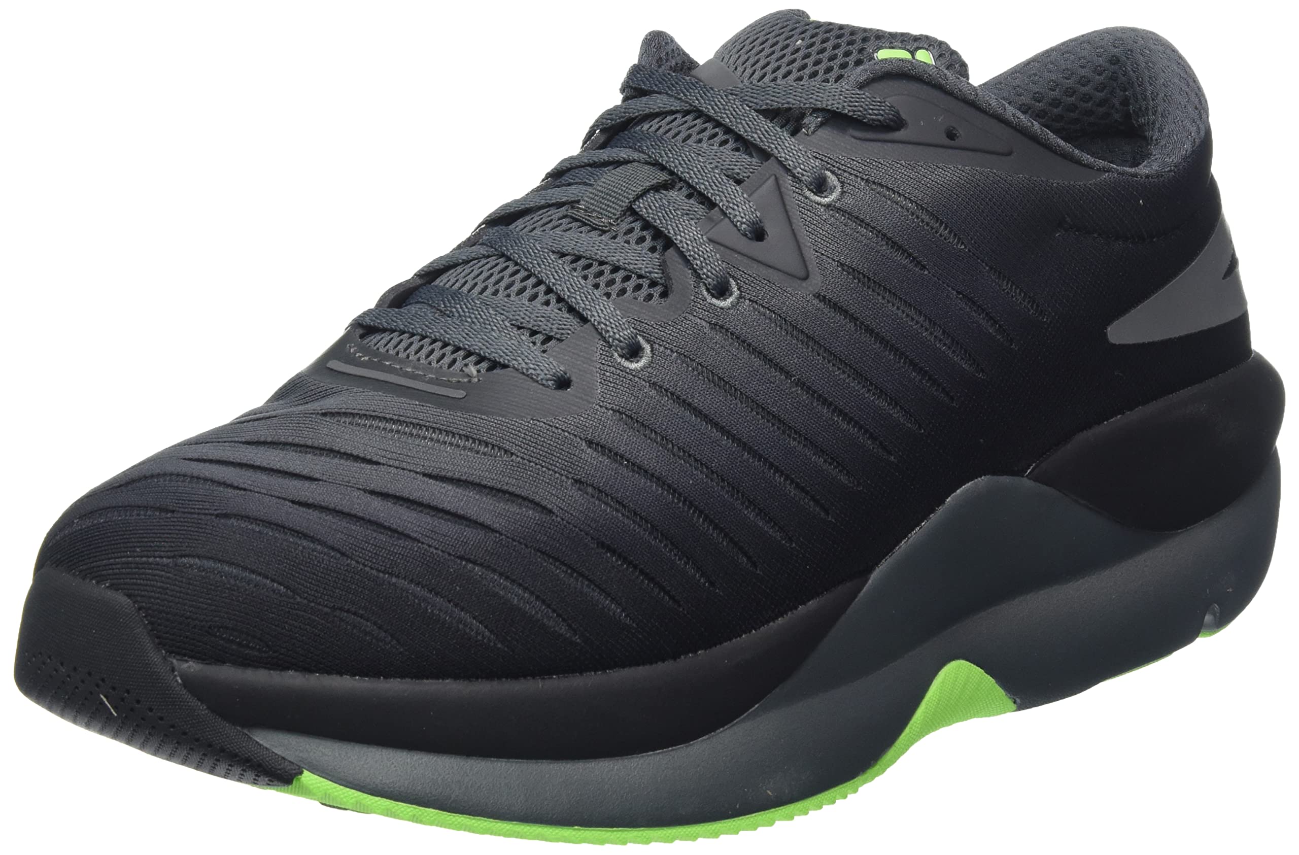 FILA Herren SHOCKET Run EM Laufschuh, Black-Jasmine Green, 45 EU