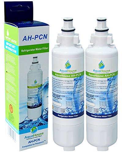 2x AH-PCN kompatibel für Panasonic CNRAH-257760 Wasserfilter, CNRBH-125950, Kühlschrank Wasserfilter NR-B53V1