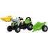 Rolly Toys® Trettraktor rollyKid Deutz-Fahr 5115 G TB mit Anhänger und Frontlader