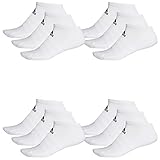 adidas 12 Paar Performance No Show Sneaker Socken Unisex Kurzsocke, Farbe:White, Socken & Strümpfe:40-42