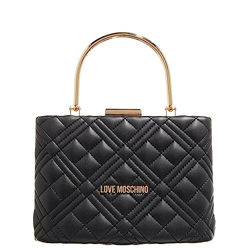 Love Moschino Damen Jc4047pp1hlh000 Handtasche, Nero