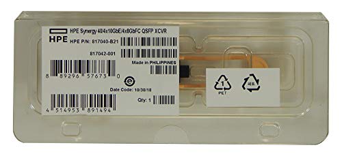 HPE Synergy 40/4x10GbE/4x8GbFC QSFP XCVR