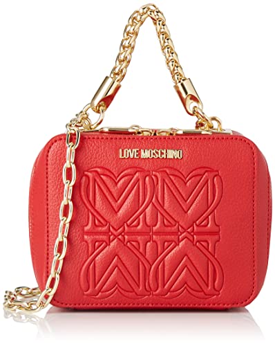 Love Moschino Damen Jc4334pp0fkc0500 Umhängetasche, rot, Einheitsgröße