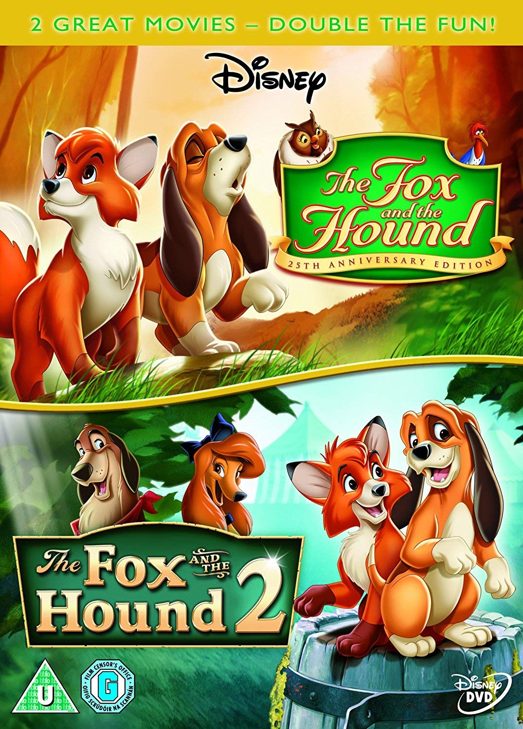 The Fox and The Hound/The Fox and The Hound 2 [UK Import]