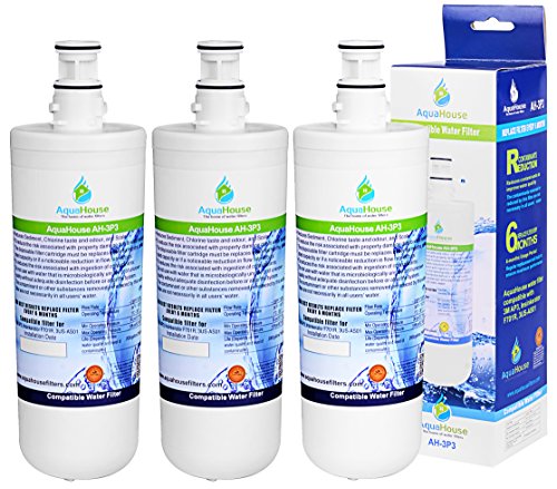 3x AquaHouse AH-3P3 Kompatibler Filter für InSinkErator Heißwasserhahn F701R Wasserfilter F-701, AP3-765S, HC-1100, GN-1100, HC-3300, HC-3300