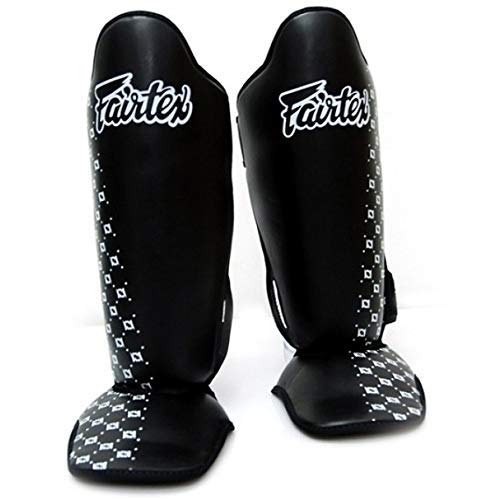 Fairtex Schwarz Sp5 Muay Thai Schienbeinschützer - Schwarz, M