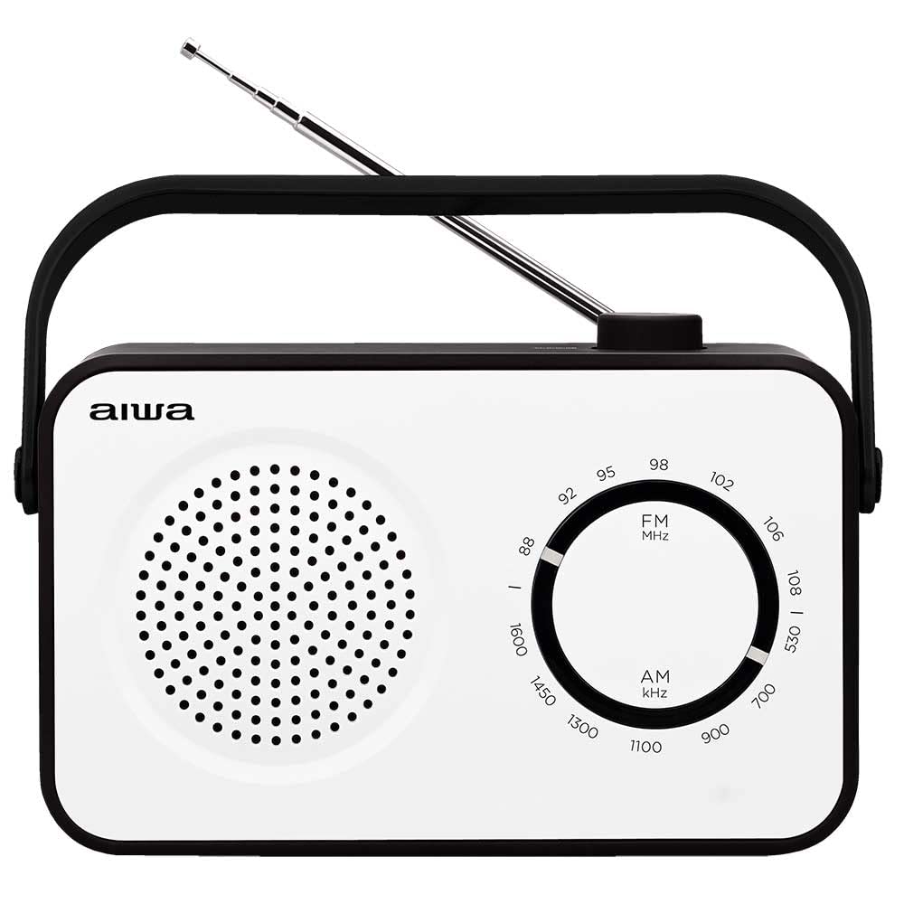 Aiwa R-190BW Kofferradio FM, MW Weiß