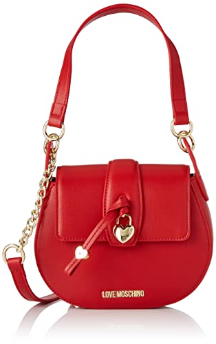 Love Moschino Damen Jc4421pp0fkr0500 Handtasche, rot, Einheitsgröße