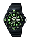 CASIO Herren Analog Quarz Uhr mit Resin Armband MRW-200H-3