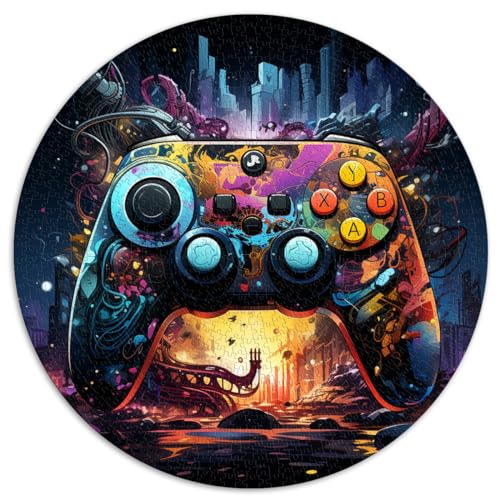 Puzzles für Gamepads, 1000-teiliges Puzzle, 26,5 x 26,5 Zoll, Präzisionsschnitt-Puzzle, Spielzeug, Puzzle, Lernspiele, Stressabbau-Puzzles