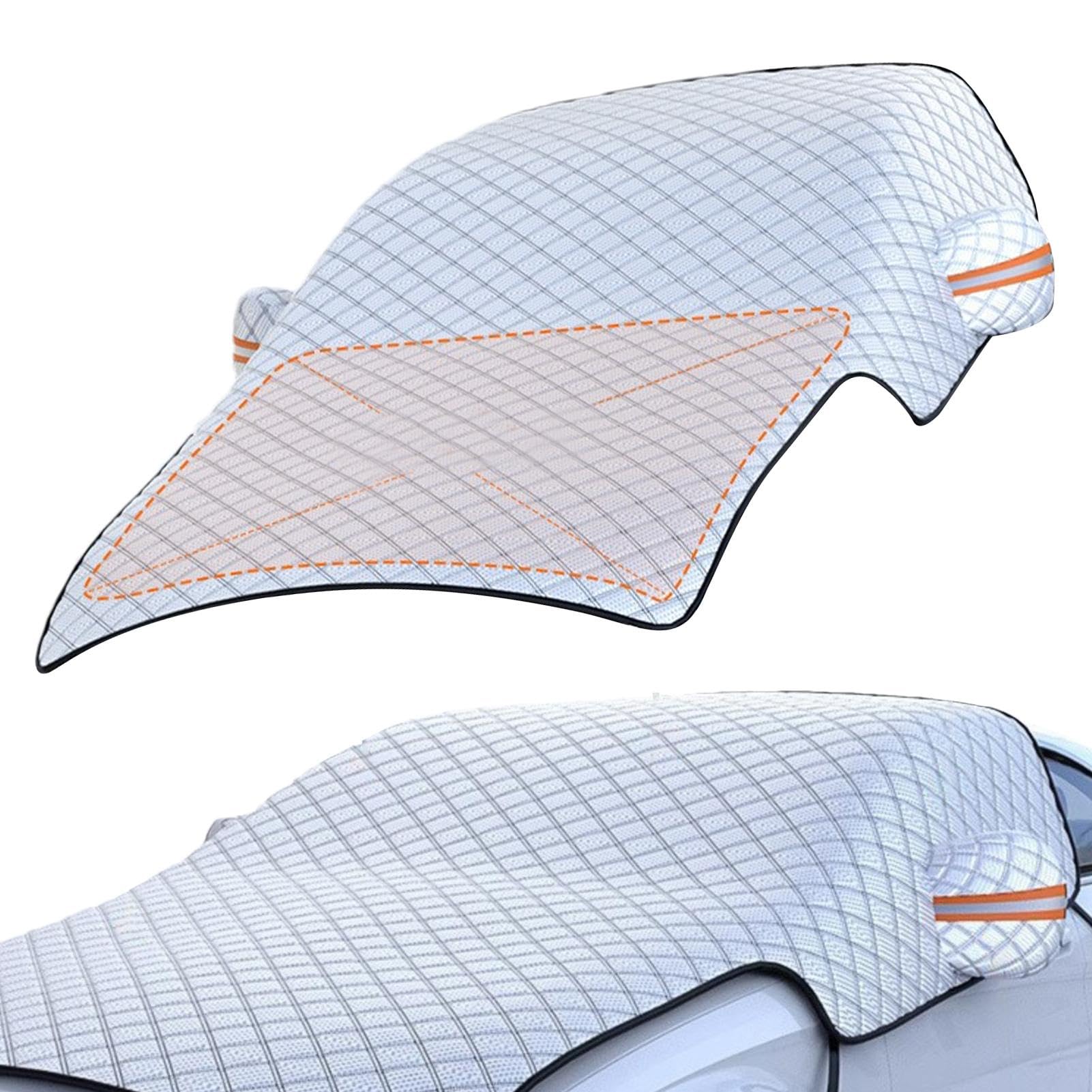 Auto-Windschutzscheiben-Schneeabdeckung, Windschutzscheiben-Sonnenschutz für Auto | Ultra-dickes Frostschutzschild für automatische Windschutzscheibe, wasserdichte Schneedecke für Windschutzscheibe