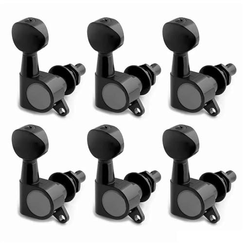 Strings Tuning Pegs Mechaniken Für Gitarre 6er-Pack vollständig versiegelte Vintage-Stimmnadeln für E-Gitarre, Stimmgeräte, Instrumententeile (Color : 3)