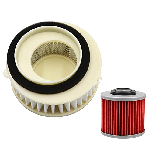 DOFABI Motorrad-Luftfilter-Ölfilter-Reiniger, for Yamaha, XVS650 XVS650A XVS650AT V-Star Drag Star Motorradzubehör Motorrad-Luftfilter