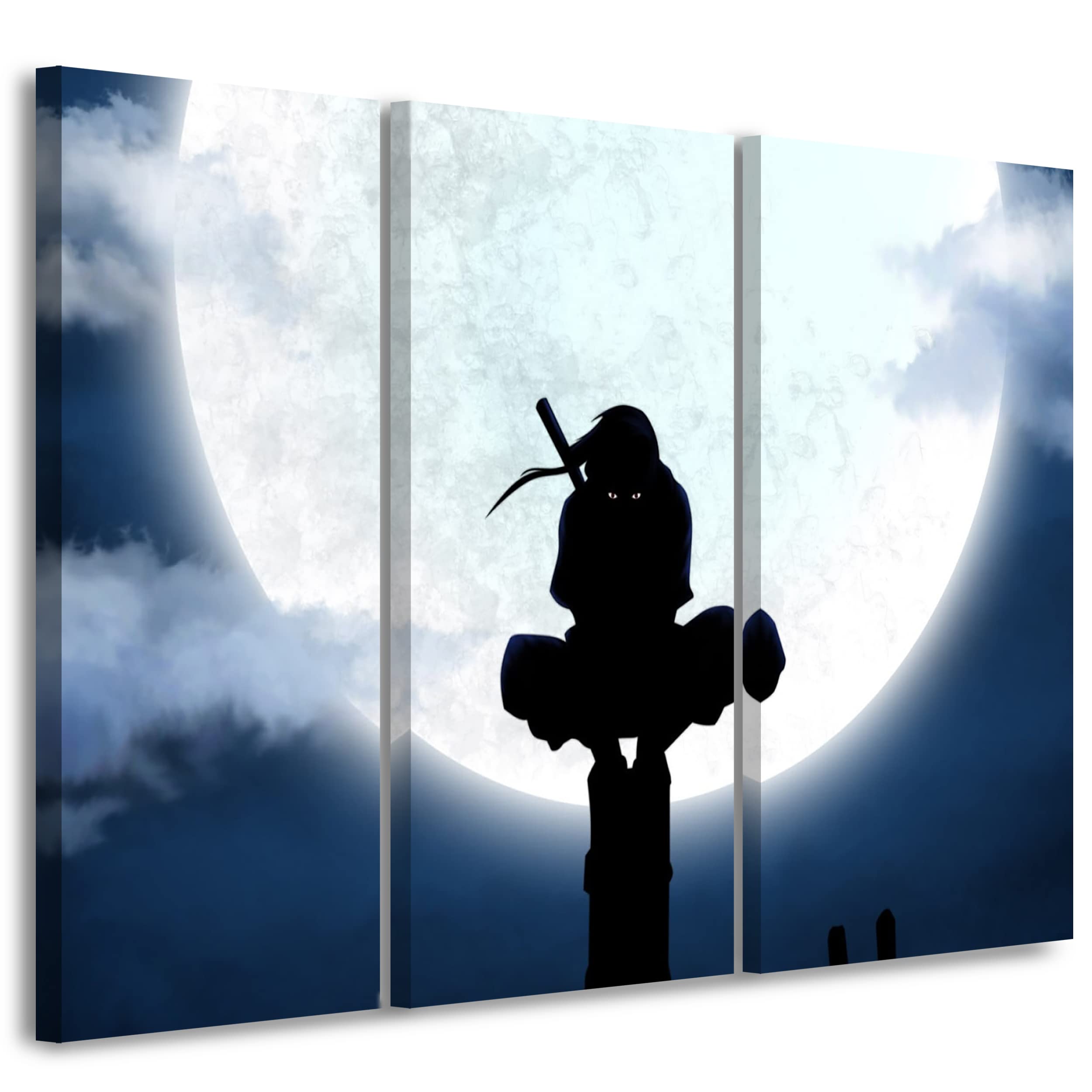 Artis Prints Leinwandbild Itachi, Naruto - Serie, Anime - Japan, Klein bis XXL, Inneneinrichtung - Wohnzimmer - Wohnung, Dekoration