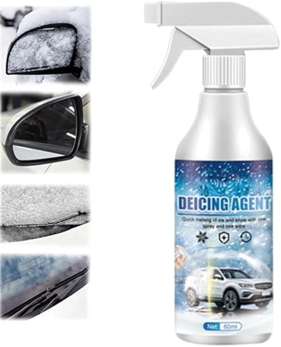 Seurico Anti-Schnee-Spray, Auto-Windschutzscheiben-Enteisungsspray, elektromagnetisches molekulares Interferenz-Frostschutzmittel, Enteisungsmittel für Auto-Windschutzscheiben (1 Stück)