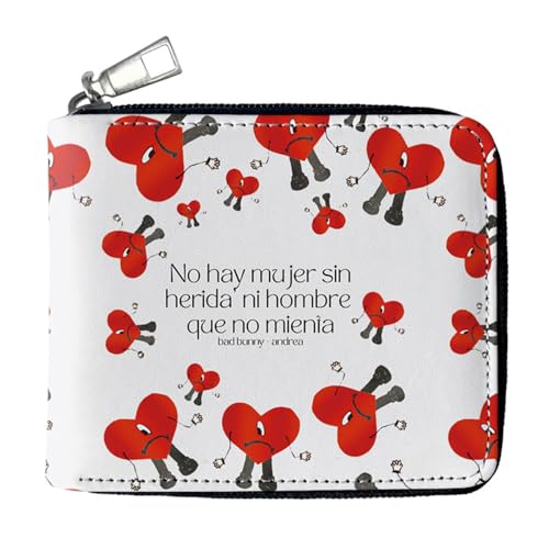 Geldtasche Anime Bad Bun. ny, Spaß Süß Kawaii Kartenetui mit Münzfach, Schlüsselanhänger Geldtasche (Color:Multicolor 2)