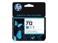 HP Original 712 Druckerpatrone - cyan (3ED67A)