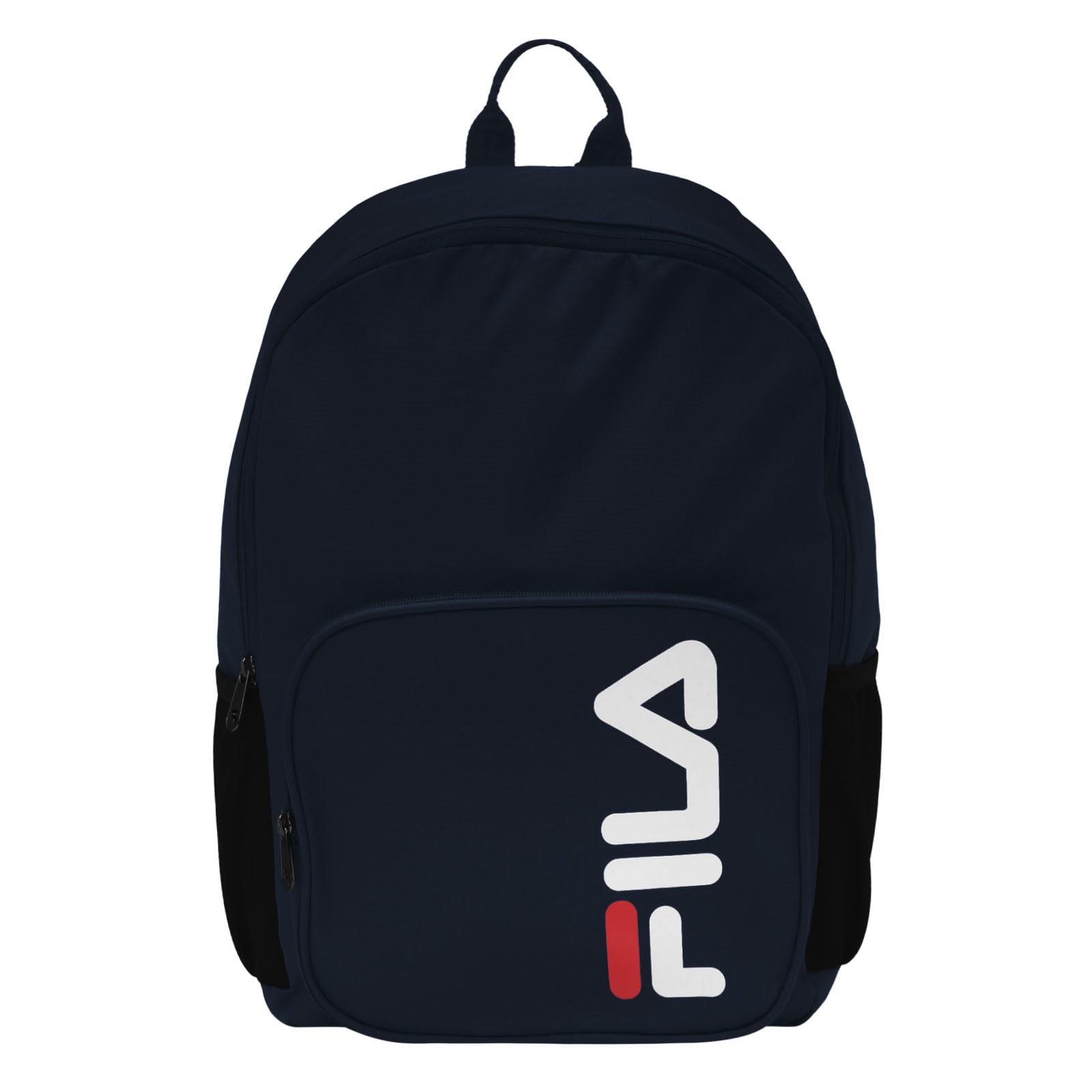 FILA Unisex Fulda Squared Pocket Backpack, Black Iris