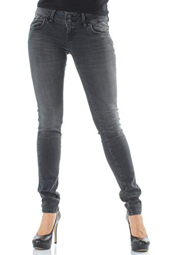 LTB Jeans Damen Molly Slim Jeans, Grau (Enara Wash 53420), 27W / 36L