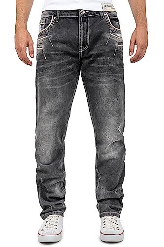 Cipo & Baxx Herren Jeans CD719-bans Schwarz W36/L34