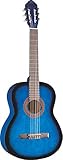 Eko Guitars CS-5 Blue Burst Klassische Gitarre Serie Studio, Skala 3/4, Blue Burst