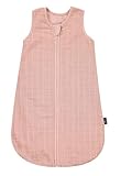 Alvi Mull-Schlafsack Uni pink