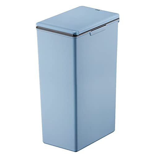 EKO Morandi Touch Recycling-Mülleimer, Titanblau, 30 Liter