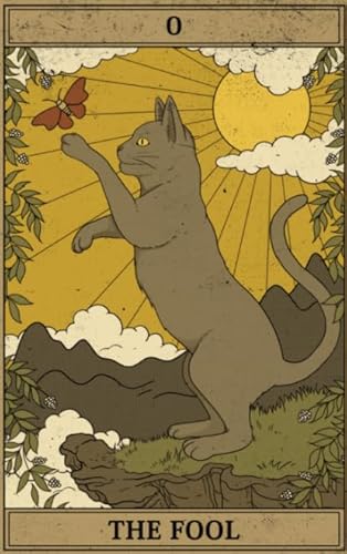 HfmQuisutron Jigsaw Puzzle 1000 Teile Katze Kunst Tarot Karten Poster Holz Für Erwachsene Kinder Spiele Lernspielzeug Df254Zq