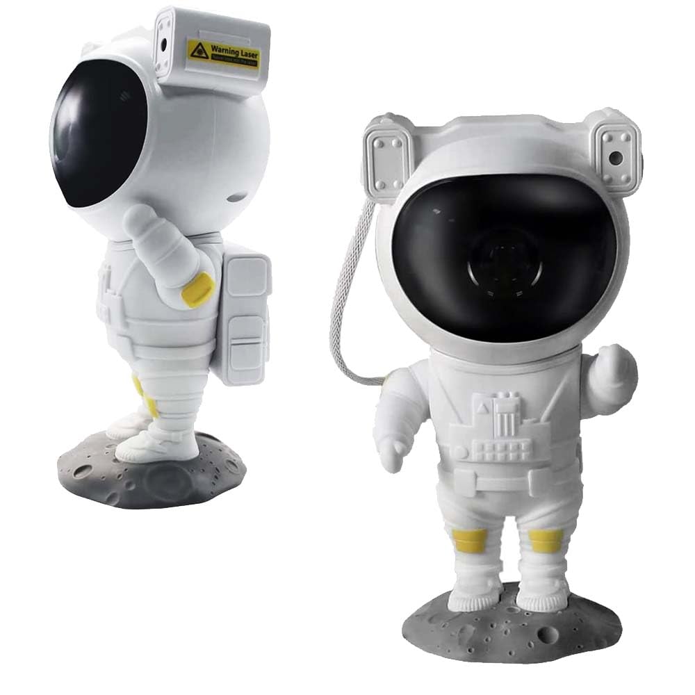 GC GLOBALCOMMERCE Sternenhimmel Nebel Projektor für Kinder, Schreibtischlampe in Astronaut Form für jeden Raum