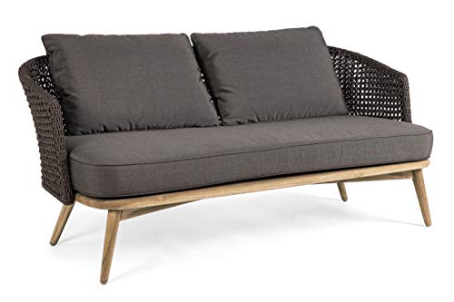 BIZZOTTO Sofa 2-3P C-C Ninfa Dark