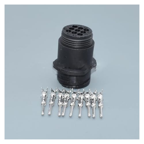 CXVFY 9-poliger 182645-1 183079-1 Kfz-Sensorstecker, 9P Stecker weiblich mit elektrischem Stiftstecker(2set male)