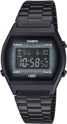 CASIO Unisex Digital Quarz Uhr mit Edelstahl Armband B640WBG-1BEF