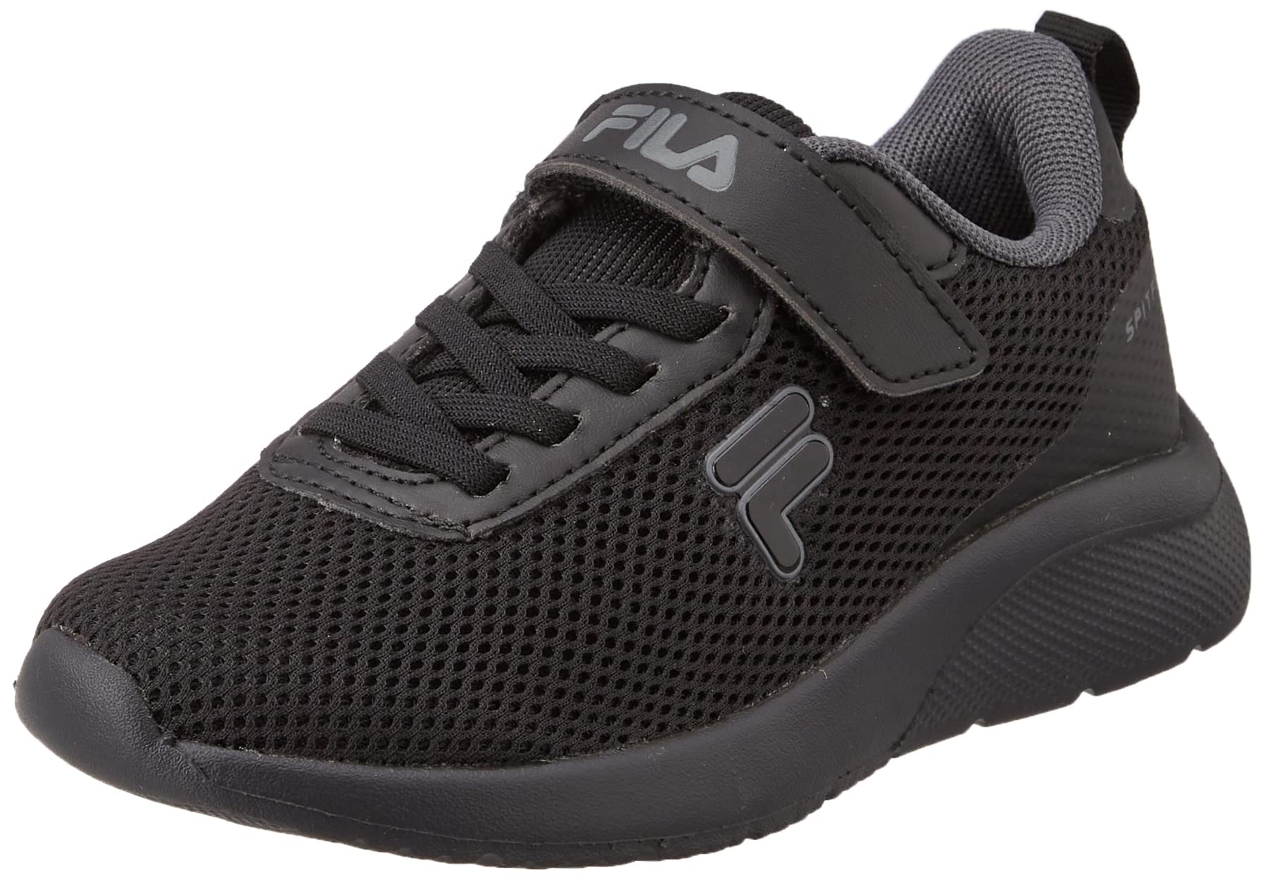 FILA Unisex Kinder Spitfire V Kids Laufschuh, Black-Black, 28 EU