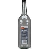 Siena Home Gradhalsflasche Cucinare 1,0 l, 12er-Pack rund, Verschraubung schwarz