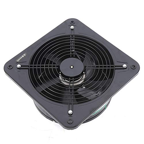 35cm Lüftungs Wandventilator, 2850m³/H Badlüfter Wandlüfter Ventilator Leise Abluftventilator Lüftungssysteme Exhaust Fan für Badezimmer und Küche