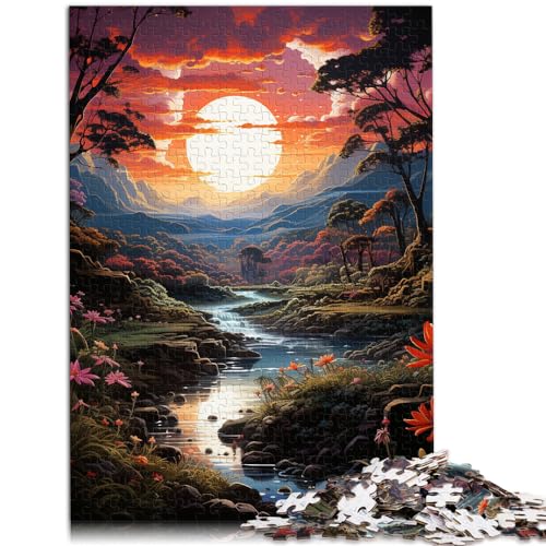 Puzzle für dichten Dschungel, 1000 Teile, Puzzle aus Holz, Spielzeug, Puzzle, Lernspiele, Stressabbau-Puzzle, 1000 Teile (50 x 75 cm)