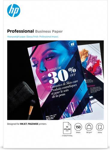 HP 7MV84A professional BIZ GLS Papier A3 150 Blätter 180gr