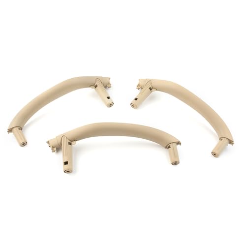 DOFABI 3 Teile/Satz RHD Nur Auto Innen Innen Tür Pull Griff Trim Abdeckung, for, for X5 X6 F15 F16 2014 2015 2016 2017 2018 Beige Türgriff