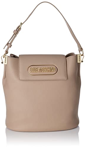 Love Moschino Damen Jc4399pp0fkp0209 Umhängetasche, Taupe, Einheitsgröße