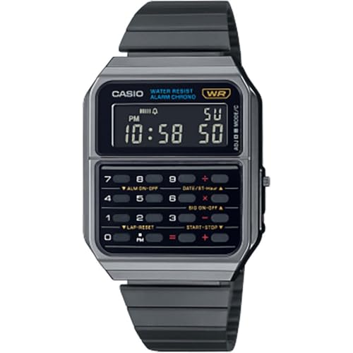 Casio CA-500WEGG-1BEF Digitaluhr für Herren, Vintage-Stil, lässig