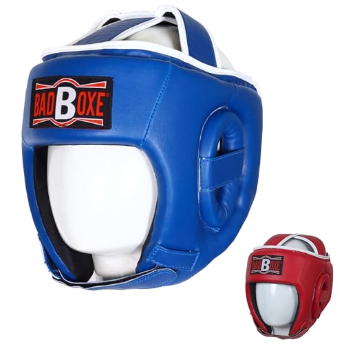 Karate, Boxen H/Guard Muay Thai MMA Sparring Kopfbedeckung, Blau, Größe S