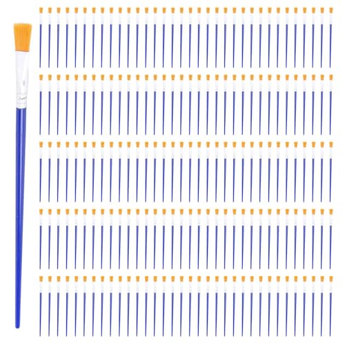 Torribala 2000 StüCke Flache Pinsel, Kleine Pinsel Bulk für Detail Malerei,Nylon Haar BüRsten Acryl ÖL Aquarell Malerei für Kinder,Studenten,Jugendliche,Erwachsene,KüNstler