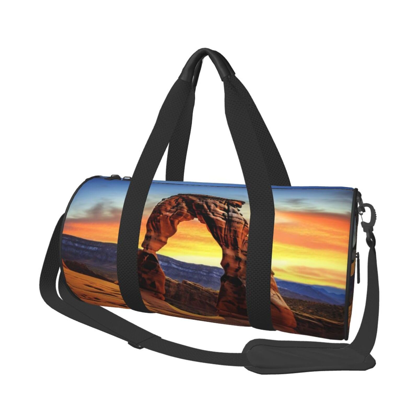 DENMER Robuste Reisetasche für Zigarren und Whisky, geräumige und stilvolle Tasche für alle Ihre Reisebedürfnisse, Arches National Park, Einheitsgröße