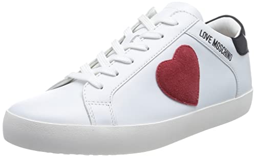 Love Moschino Damen Ja15402g1giam10a36 W.Sneakers, Weiß, 36 EU