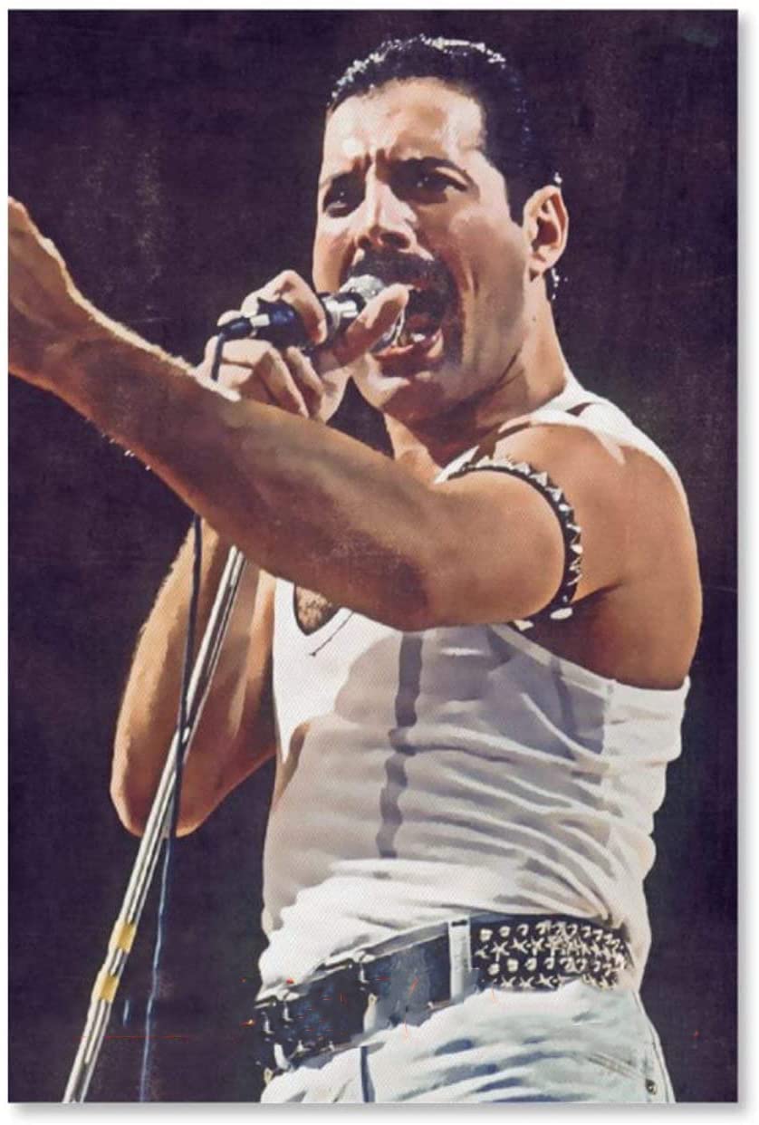 5d Diamond Painting Diamant Bilder Freddie Mercury 3 Klassische Musiklegende Berühmtheit DIY Kreuzstich Arts Craft Kristall Strass Stickerei 23.6"x35.4"(60x90cm) Kein Rahmen